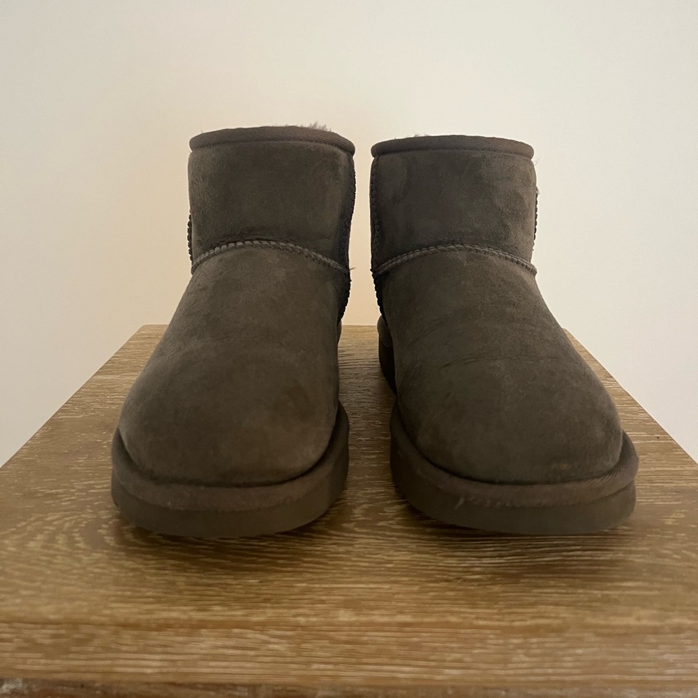 UGG Classic Mini Bootie in Grey